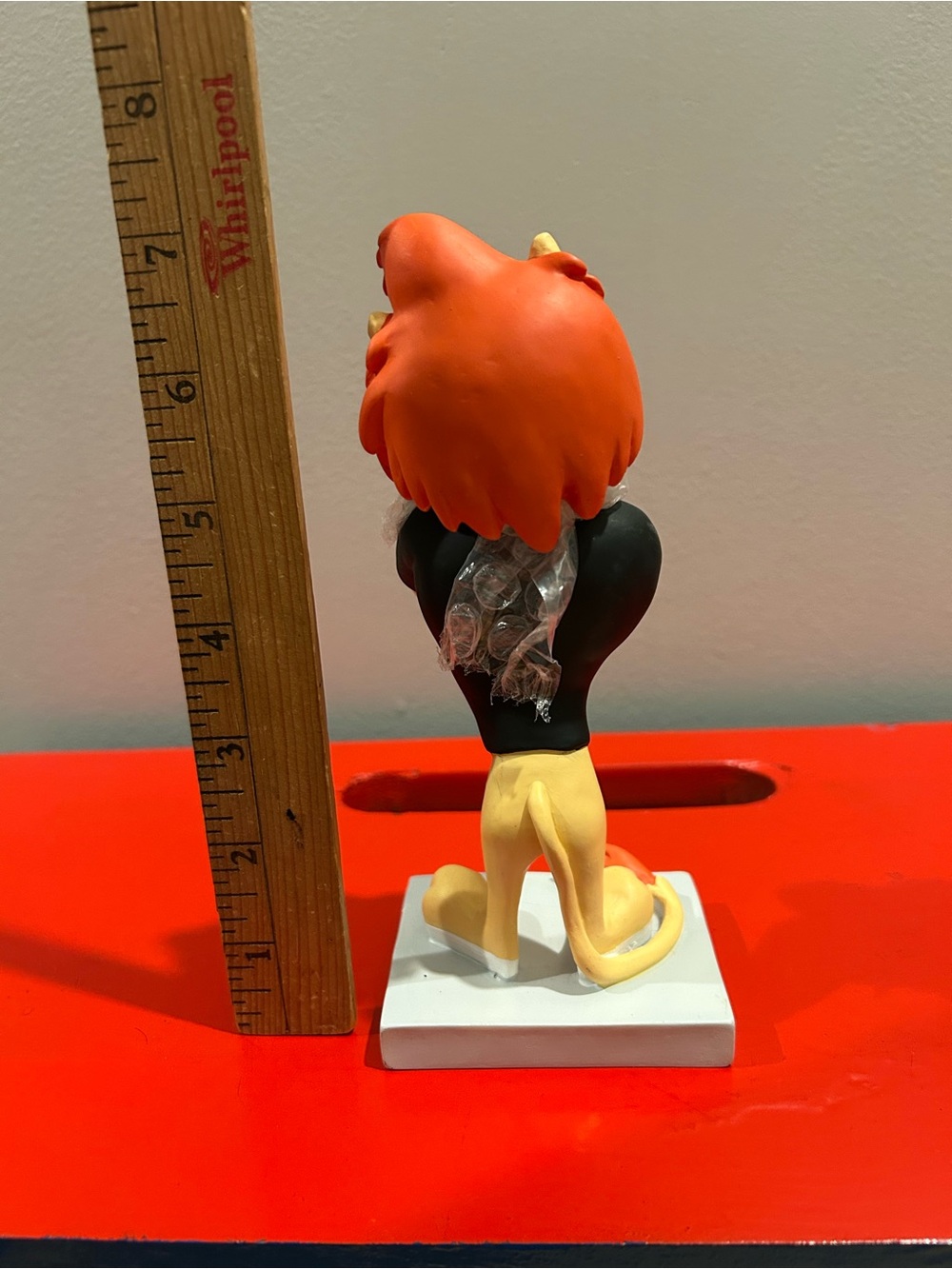 DARE Bobblehead Daren the Lion Mascot Figure Treadway Graphics Vintage Promo 7" - Picture 3 of 4